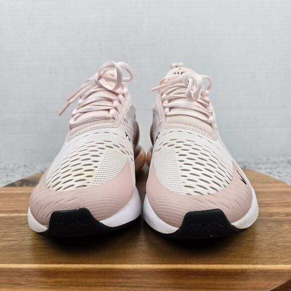 Nike Women 8 Air Max 270 Light Soft Pink Casual Daily Lifestyle Athletic Sneaker - Picture 4 of 13